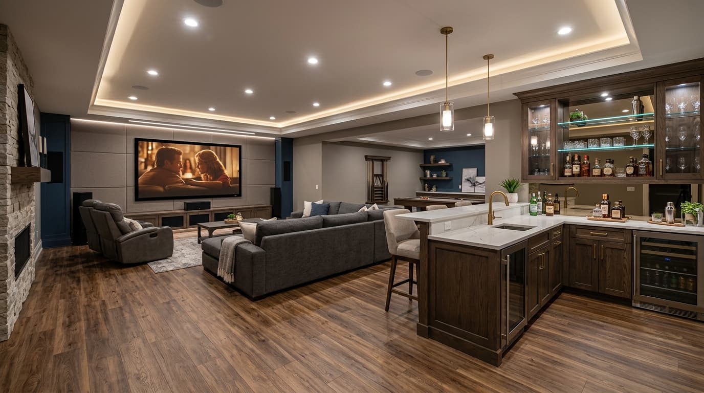 Basement Remodeling Services in Northeast Ohio