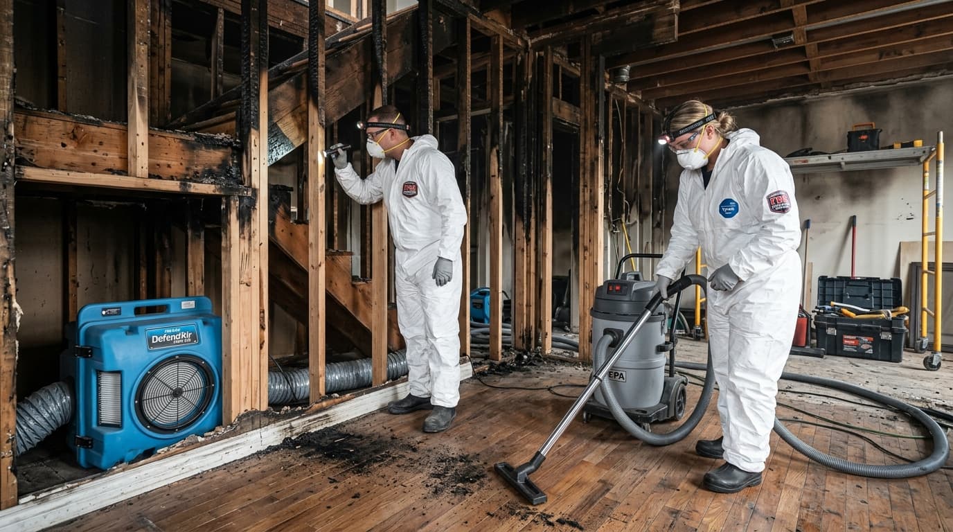 Fire Damage Restoration in Northeast Ohio
