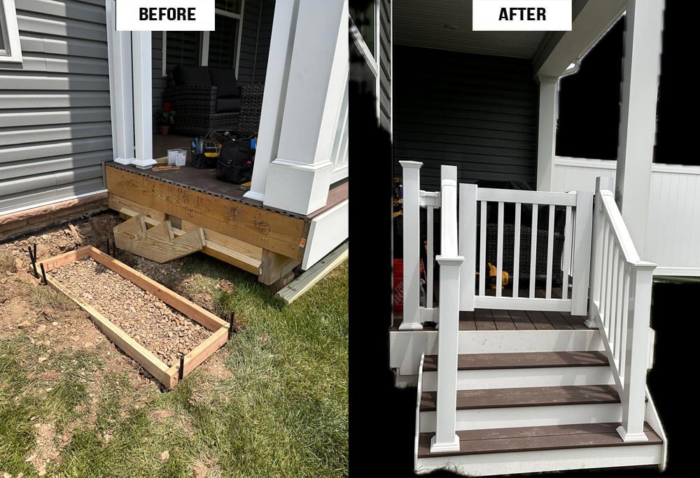Custom Doors transformation project by Envision Carpentry